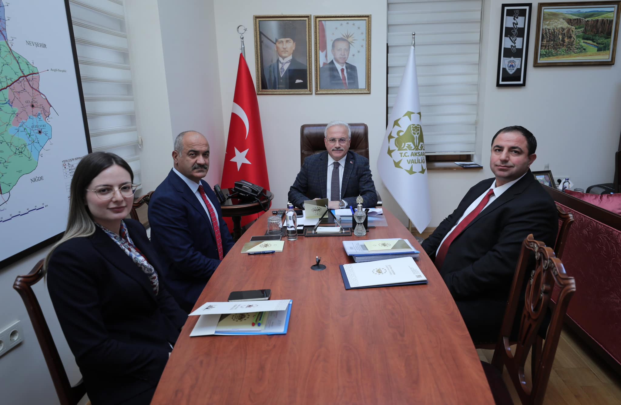 Aksaray Valisi Mehmet Ali Kumbuzoğlu, il genelinde sürdürülen hizmetlerin aksamadan