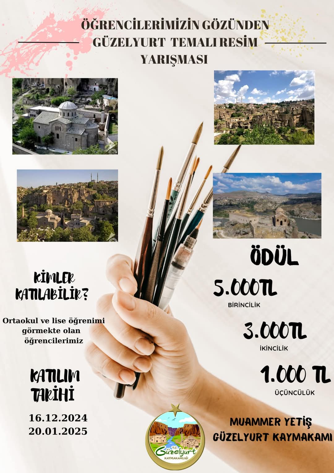 Güzelyurt temalı resim yarışması başlıyor