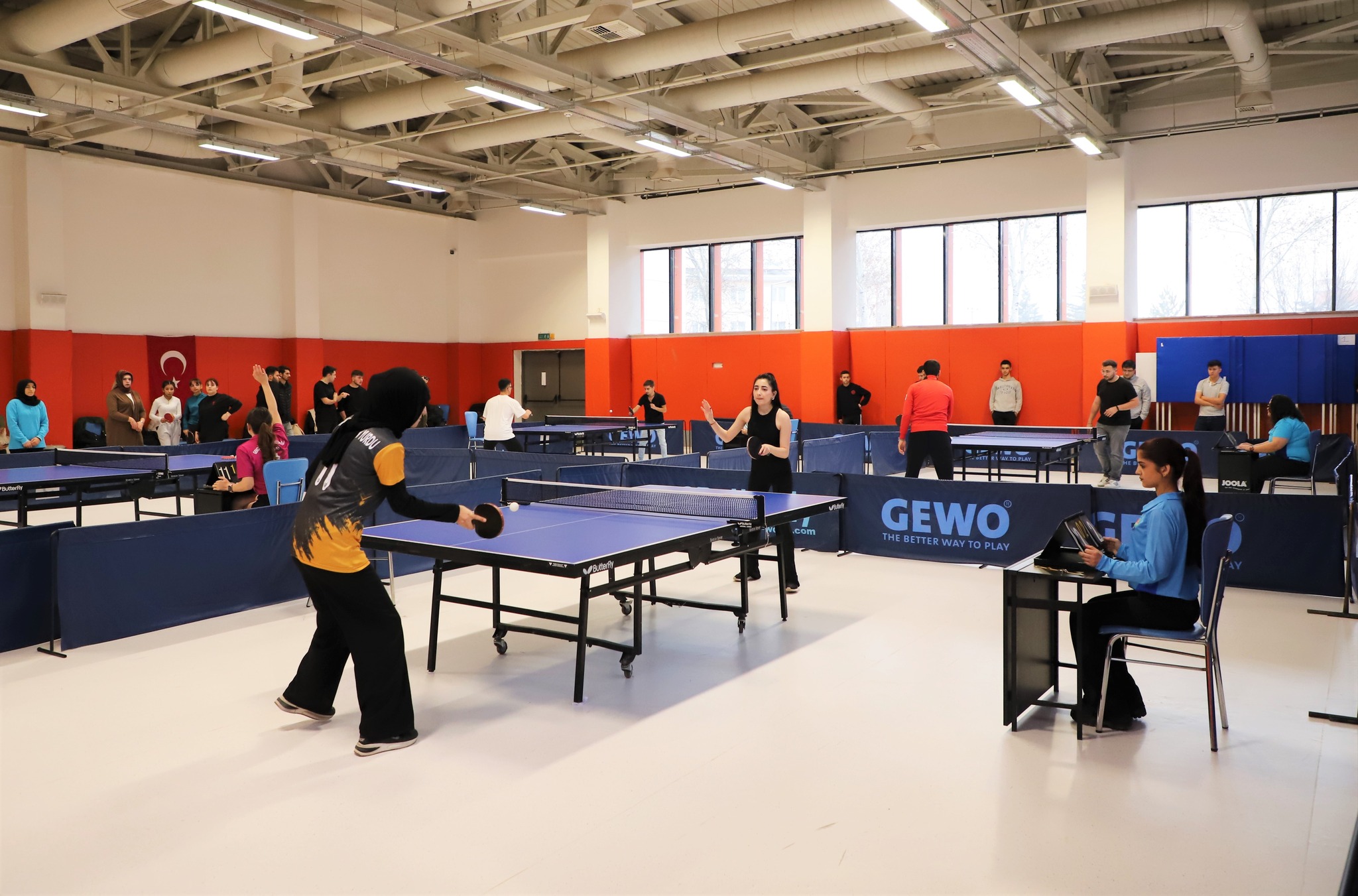Aksaray Gençlik ve Spor İl Müdürlüğü tarafından düzenlenen Yurtlig Masa