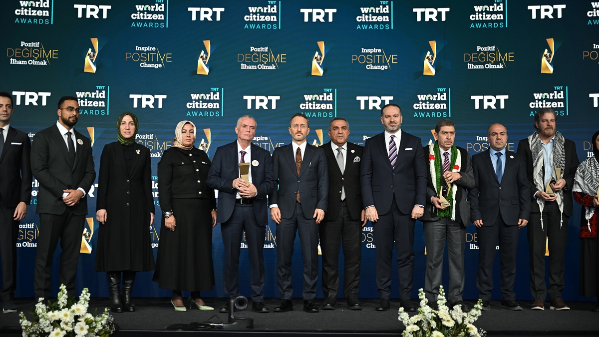 "TRT World Citizen Ödülleri" İstanbul'da düzenlenen törenle sahiplerine takdim edildi.