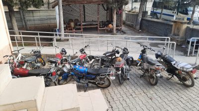 Kırşehir’in Mucur ilçesinde şase ve motor numaralarının kazındığı tespit edilen