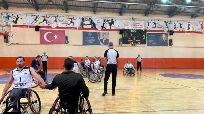 Aksaray Belediye Tekerlekli Sandalye Basketbol Takımı, evinde Kayseribesk’i farklı bir