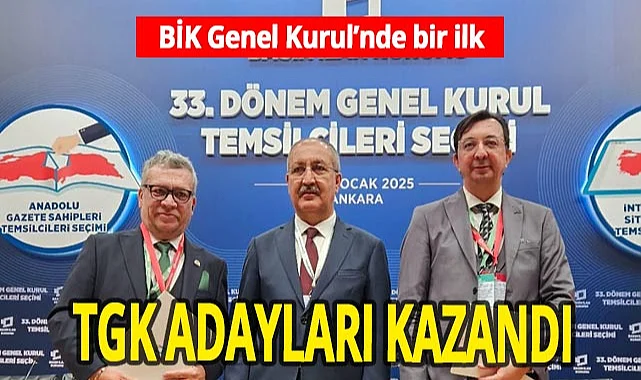 Türkiye Gazeteciler Konfederasyonu (TGK)’nın