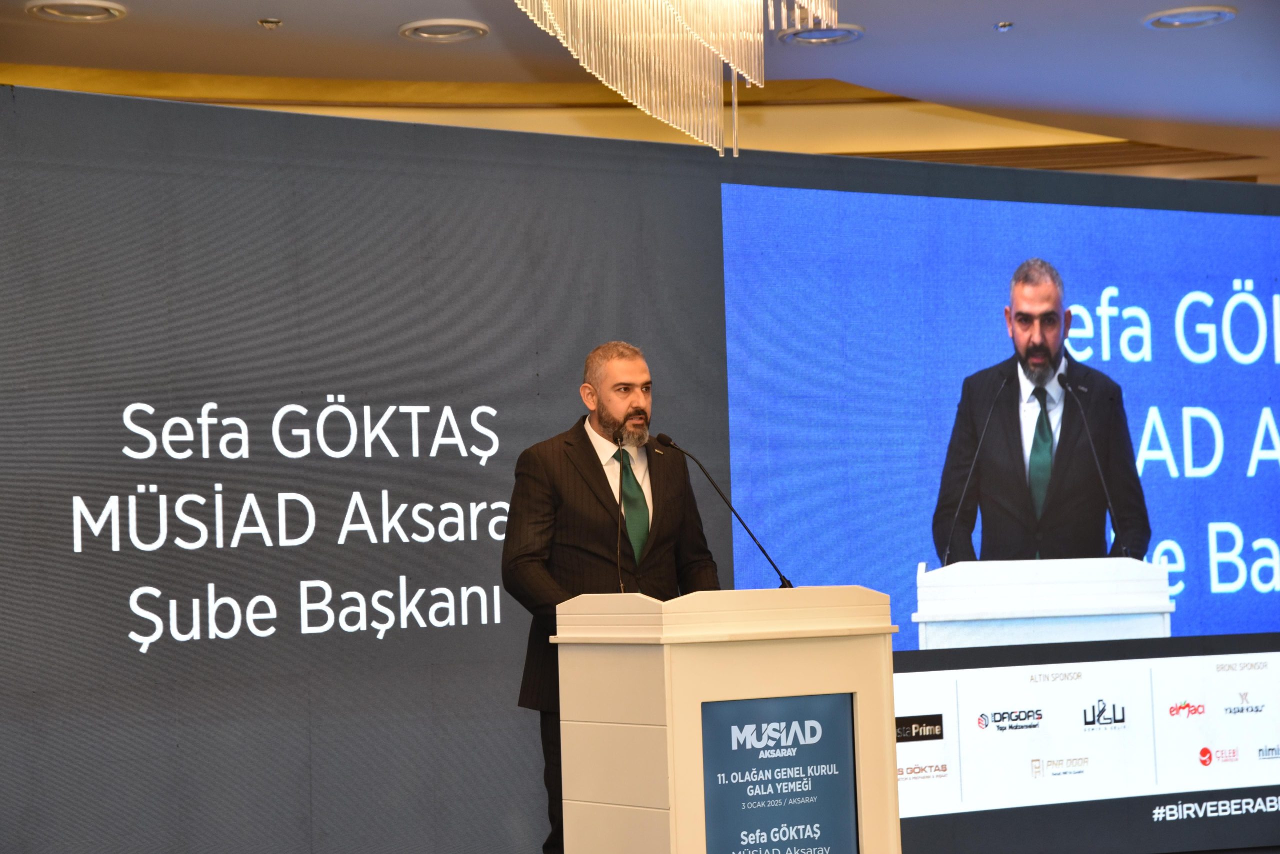 MÜSİAD Aksaray Başkanı Av. Sefa Göktaş, 10 Ocak Çalışan Gazeteciler