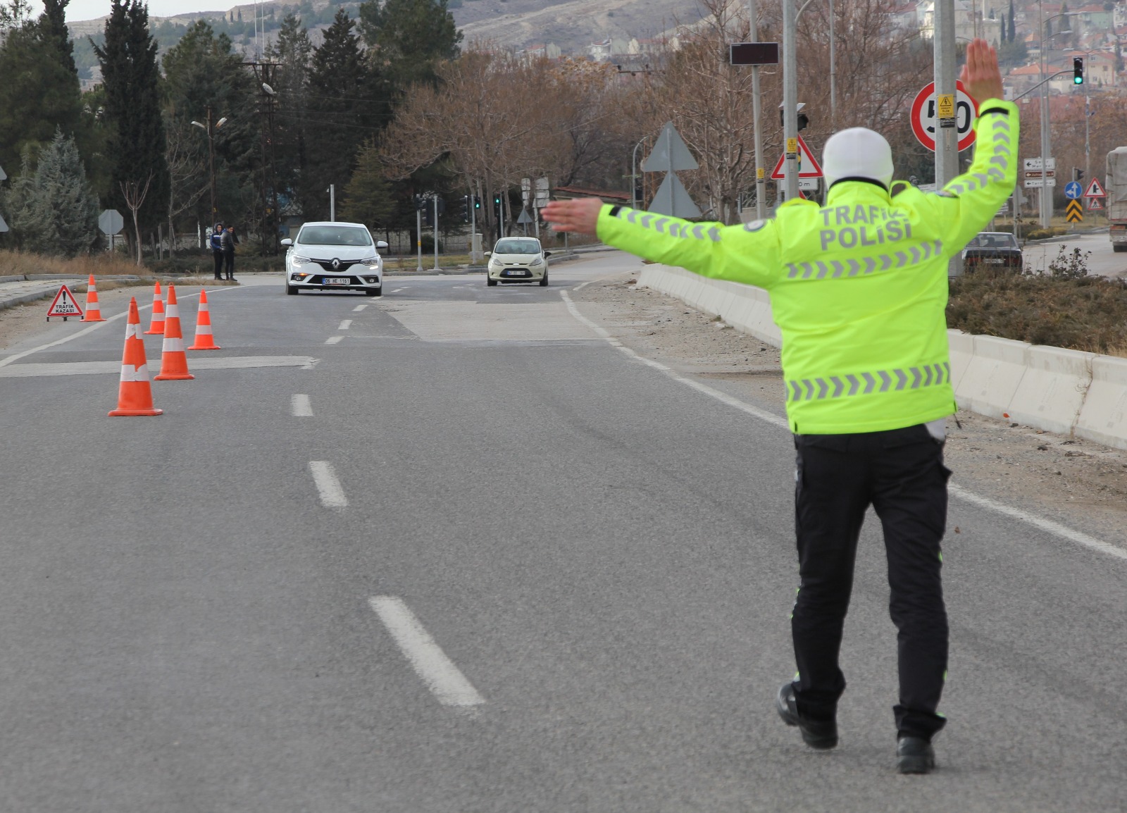 Trafik ekiplerinin denetimleri devam etti