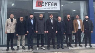 MÜSİAD Aksaray Başkanı Av. Sefa Göktaş ve Yönetim Kurulu Üyeleri,