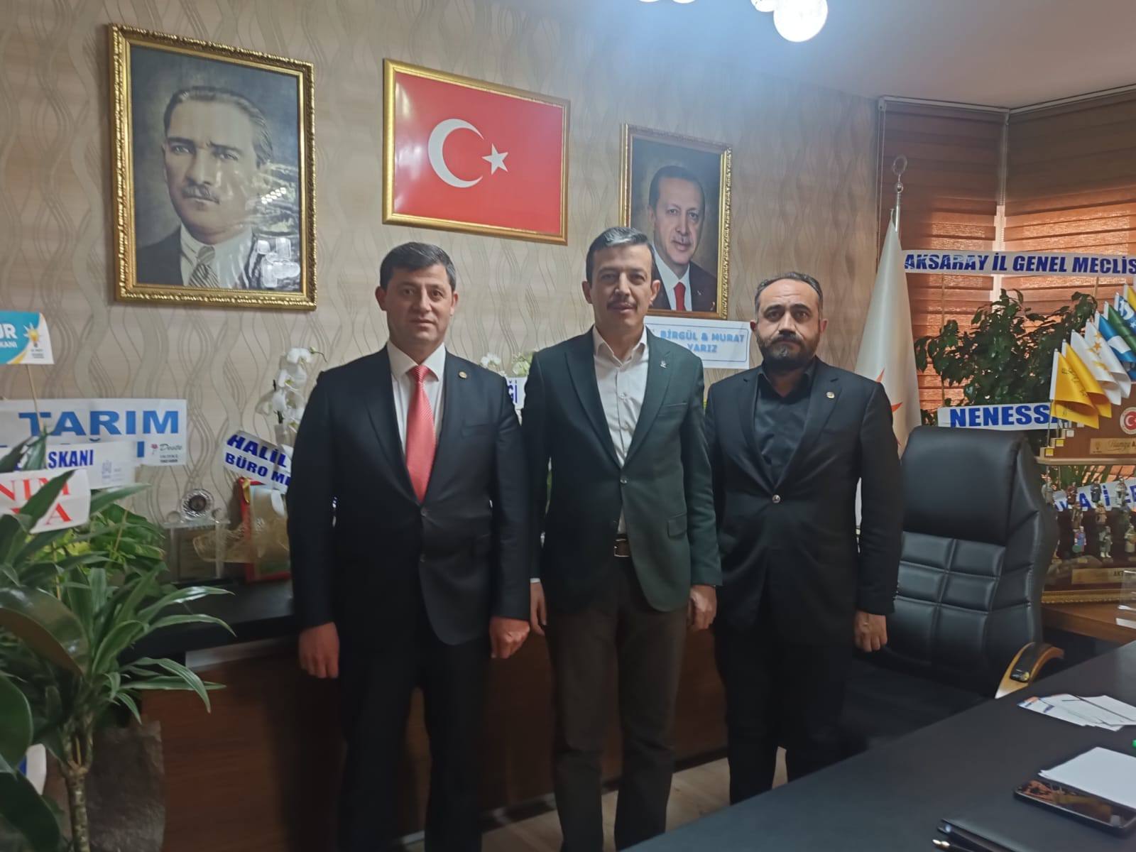 Aksaray Barosu’ndan siyasi partilere ziyaret