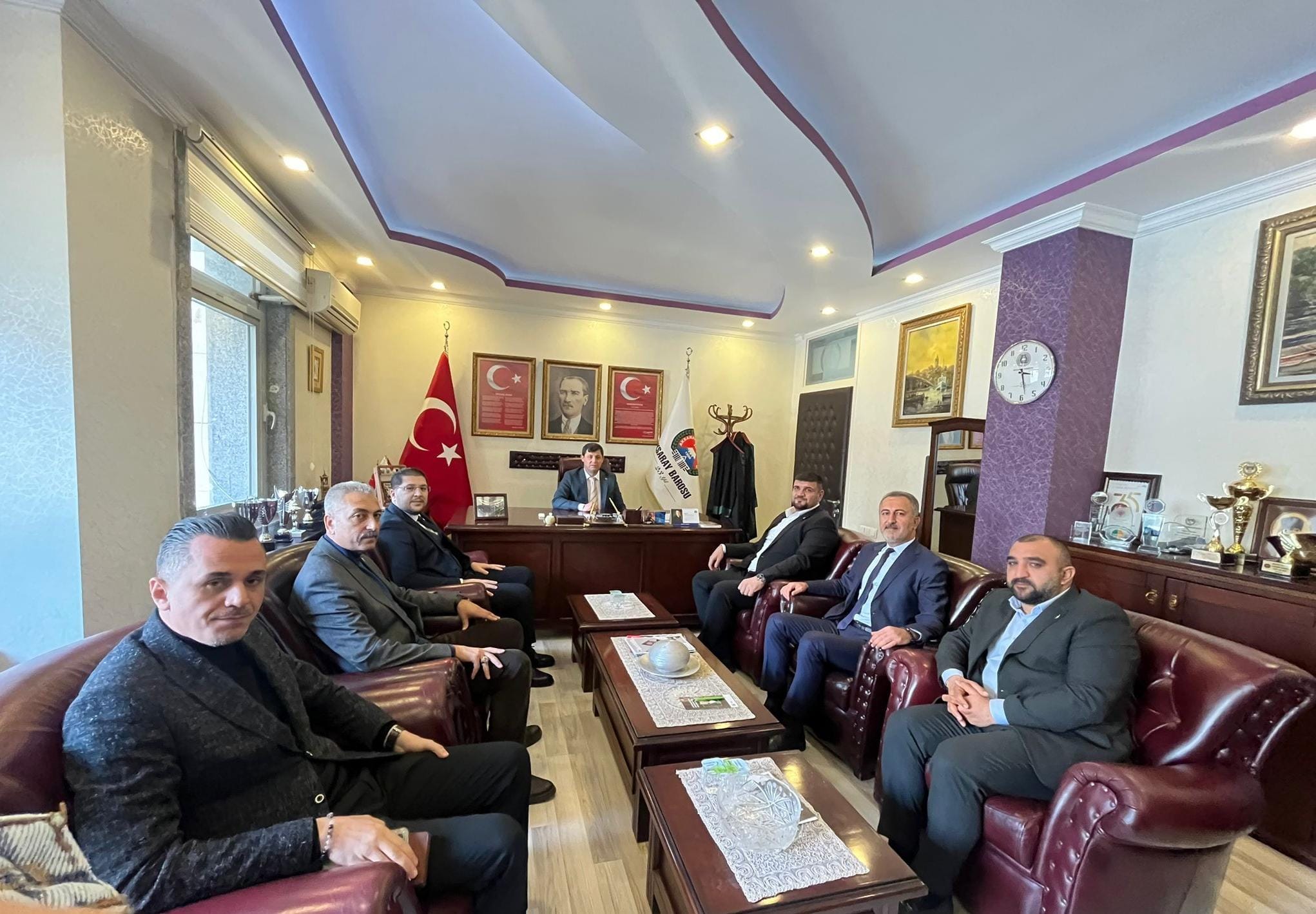 İYİ Parti Aksaray İl Başkanlığı’ndan Baro Başkanına ziyaret