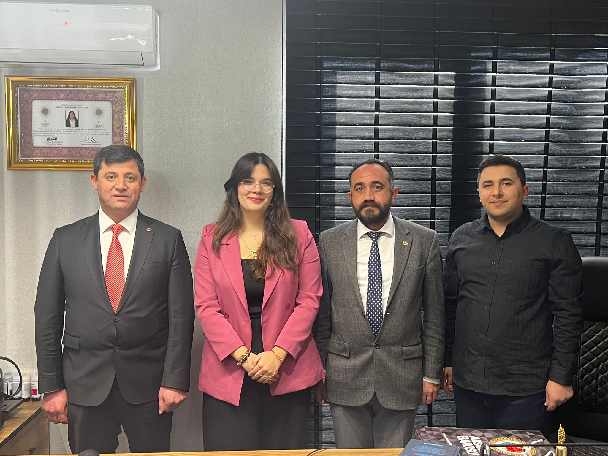 Aksaray Baro Başkanı ve Yönetiminden meslektaşlarına ziyaret