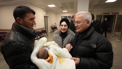 Vali Kumbuzoğlu, yeni yılda da vatandaşların yanındaydı!