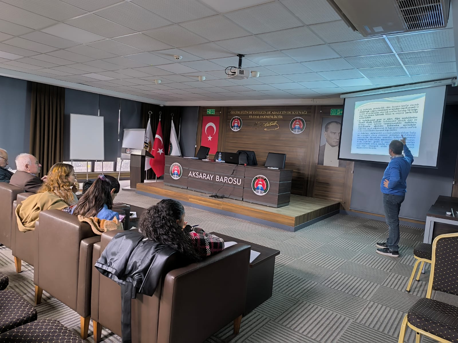 Aksaray Barosu’nda Temel Arabuluculuk Eğitimi Tamamlandı