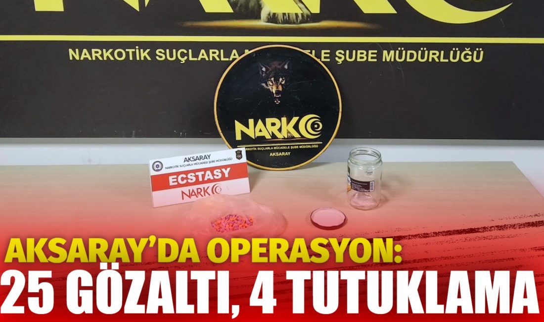 Aksaray Emniyet Müdürlüğü Narkotik