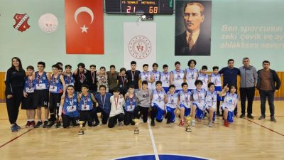 Aksaray’da düzenlenen Yıldız Erkekler Basketbol İl Birinciliği, final müsabakaları ile