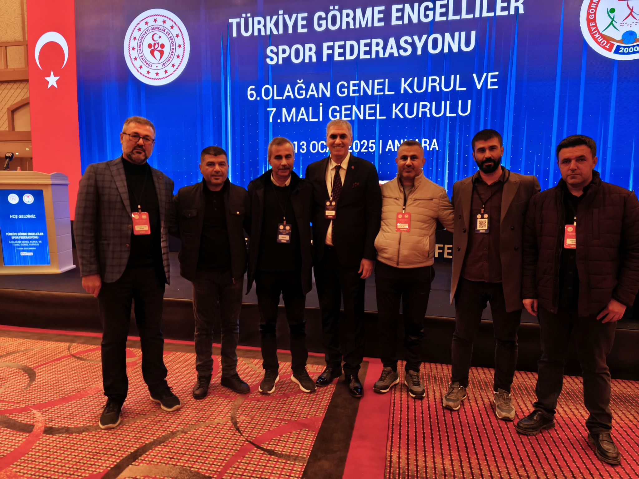 Aksaray Görme Engelliler Spor Kulübü, Genel Kurula katıldı