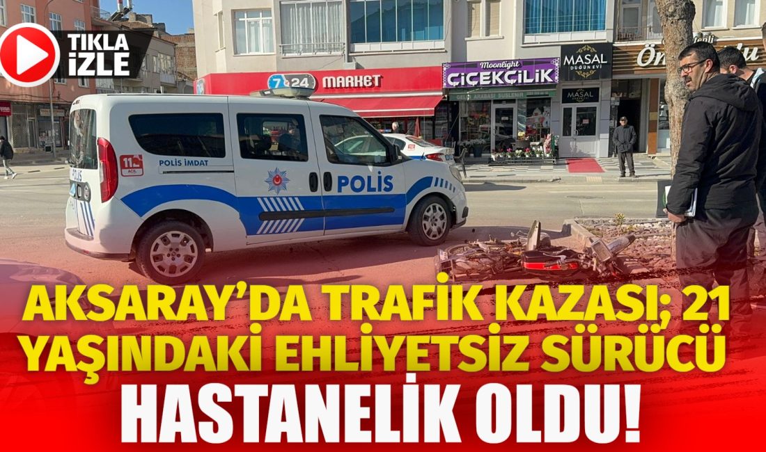 Aksaray Kurtuluş Kavşağı’nda meydana