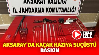 Aksaray İl Jandarma Komutanlığı ekipleri, tarihi ve kültürel mirası korumak