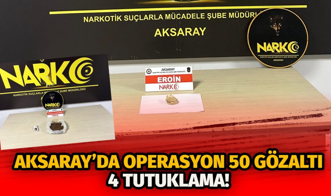 Aksaray Emniyet Müdürlüğü Narkotik