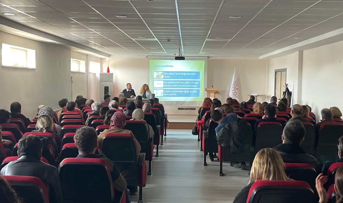 Aksaray’da Tip 1 Diyabetli öğrencilerin eğitimi ve güvenliği için önemli