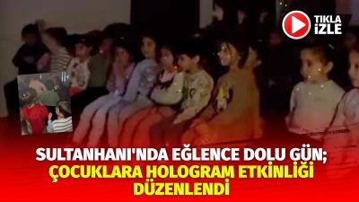 Hale Ahmet Kaldır Anaokulu’nda düzenlenen hologram etkinliği, minik öğrencilere hem