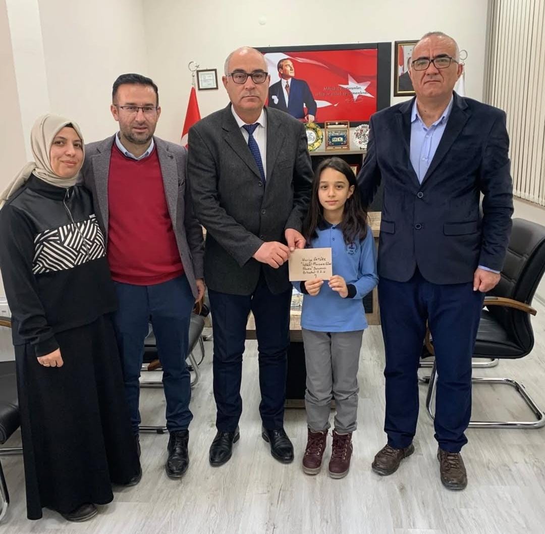 Sultanhanı Ortaokulu Öğrencisi Huriye Öztürk İl Birincisi Oldu