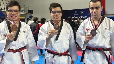 Ankara’da düzenlenen Para Taekwondo Kyorugi ve Poomsae Türkiye Şampiyonası’nda Aksaraylı