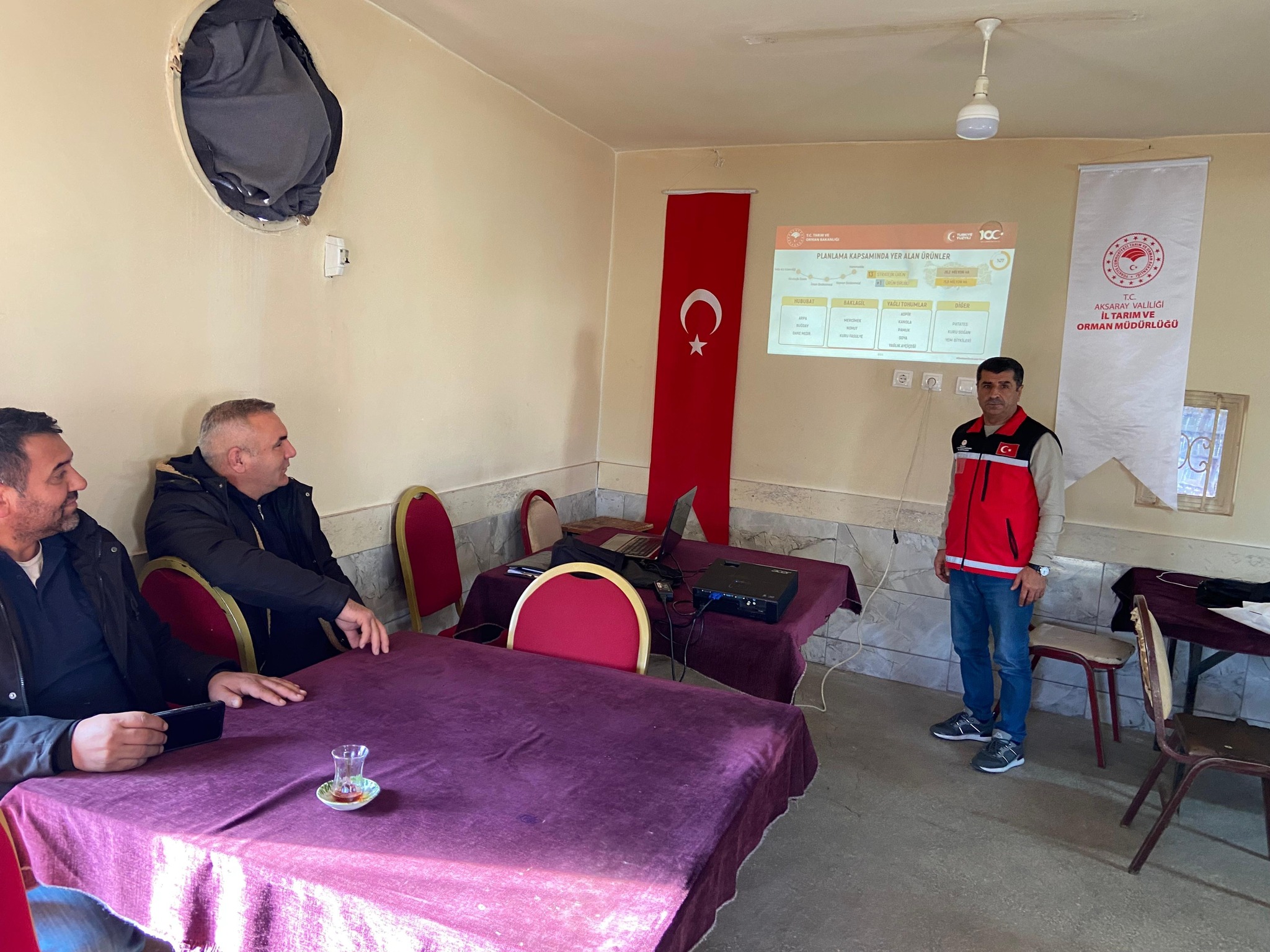 Aksaray İl Tarım ve Orman Müdürlüğü, Karaören ve Karkın’da Cuma
