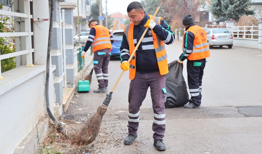 Aksaray Belediyesi, şehrin temizliği