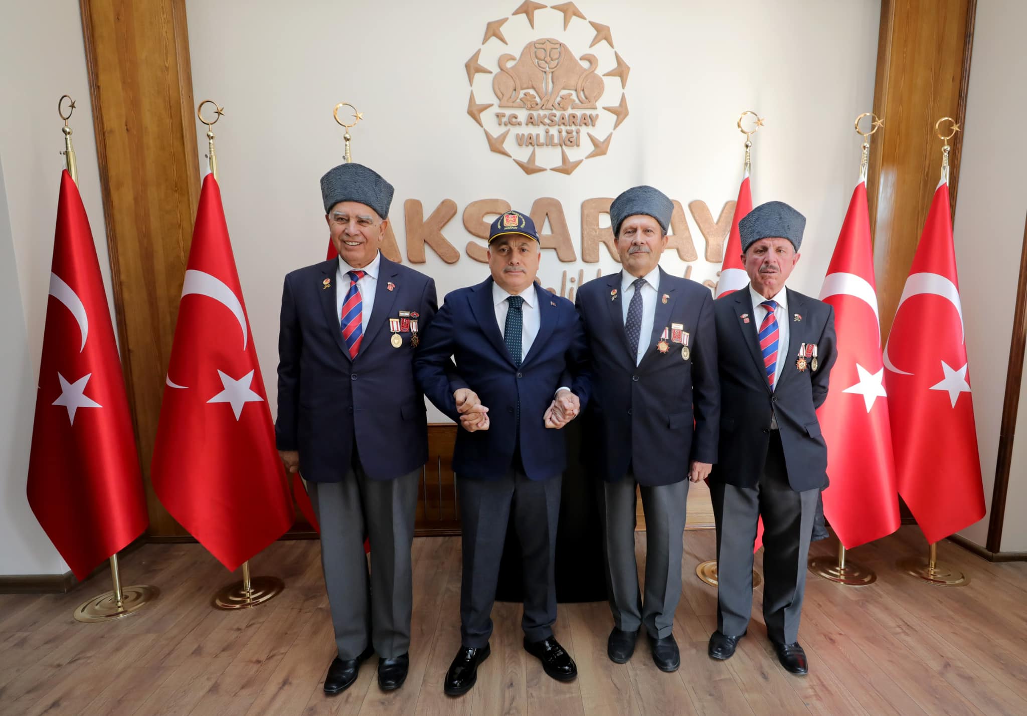 Vali Kumbuzoğlu’na Gazilerden ziyaret