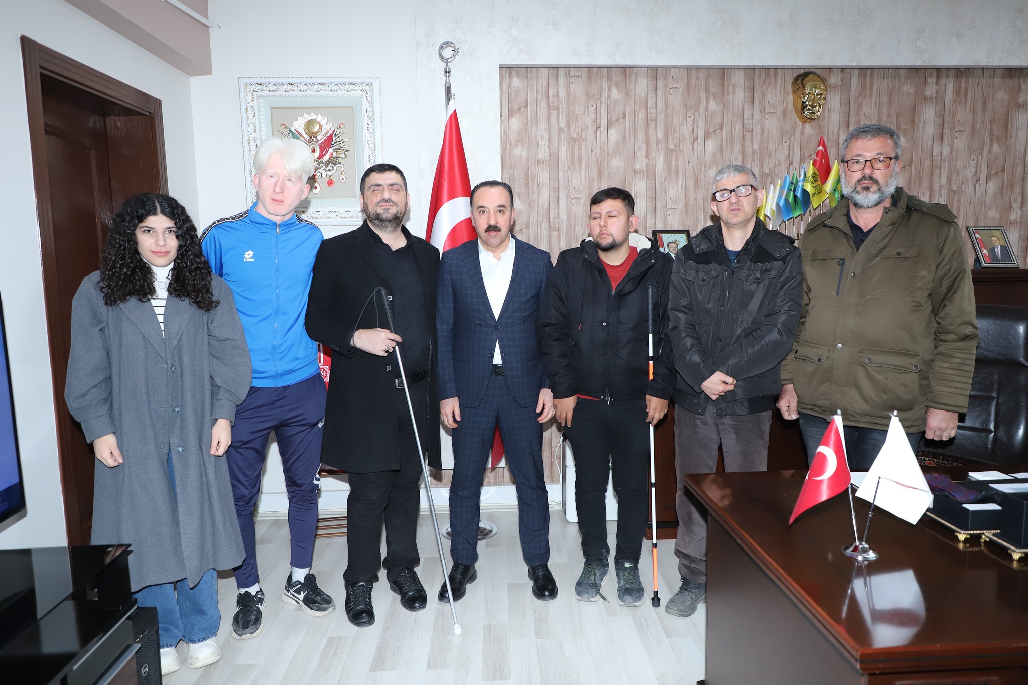 Hasandağı Engelsiz Spor Kulübü’nden il müdürüne ziyaret