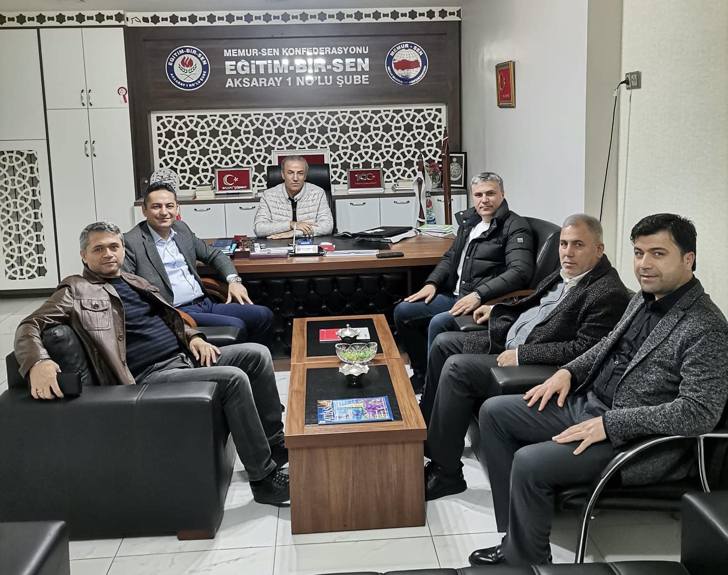 Sağlık-Sen Aksaray Şube Başkanı Rıfat Kaya, Memur-Sen'e bağlı Aksaray Sendika