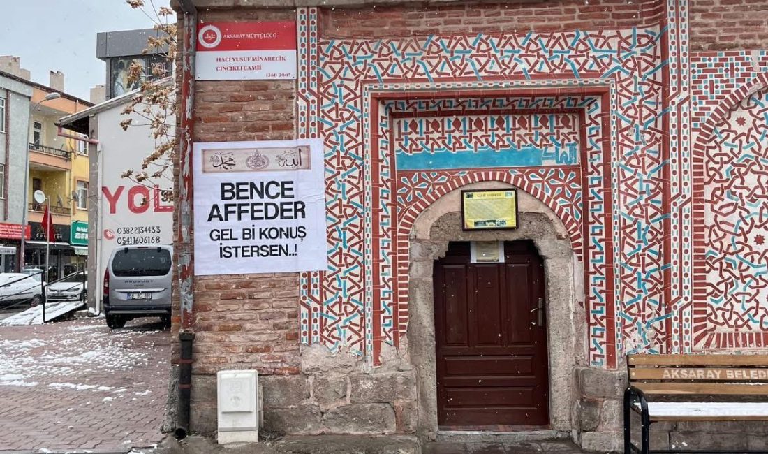 Aksaray’ın Taşpazar Mahallesi’nde bulunan