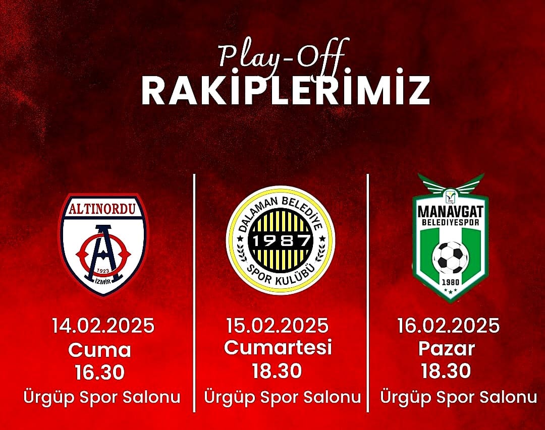 Aksaray 1989 Spor, play-off finaline kalmak için sahaya çıkıyor