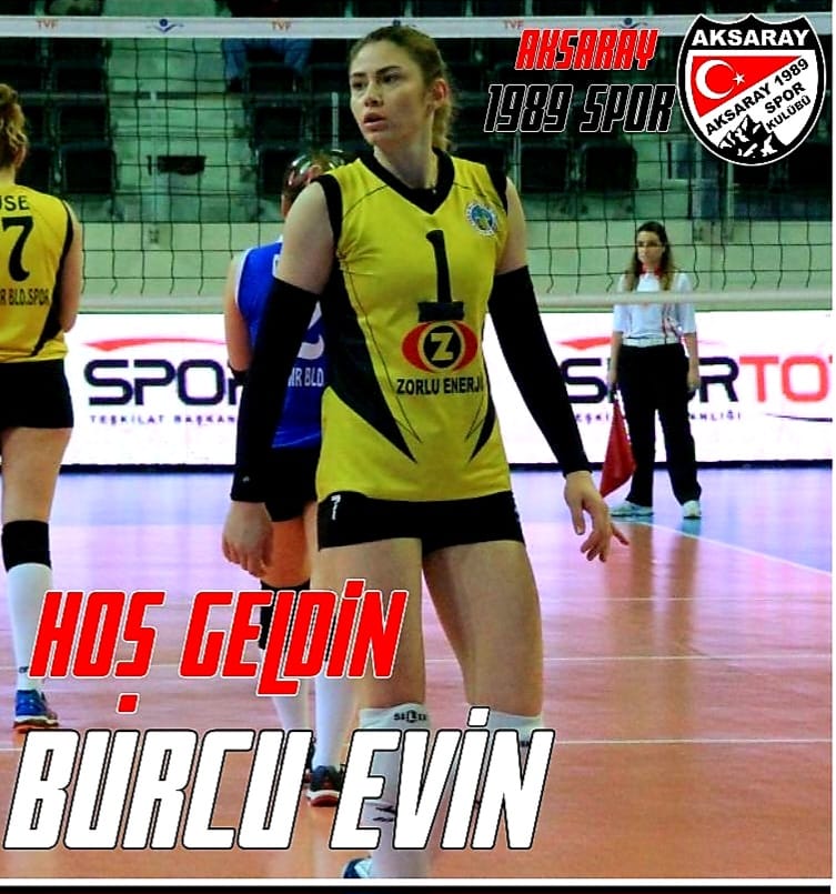 Aksaray 1989 Spor’da yeni isim: Burcu Evin