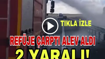 Ankara-Niğde Otoyolu’nun Aksaray’a bağlı Pirli Köyü mevkiinde, ev eşyası yüklü