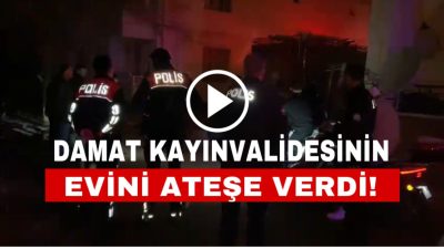 Eşi ile tartışan damat sinir krizi geçirerek öfkesini kayın validesinin
