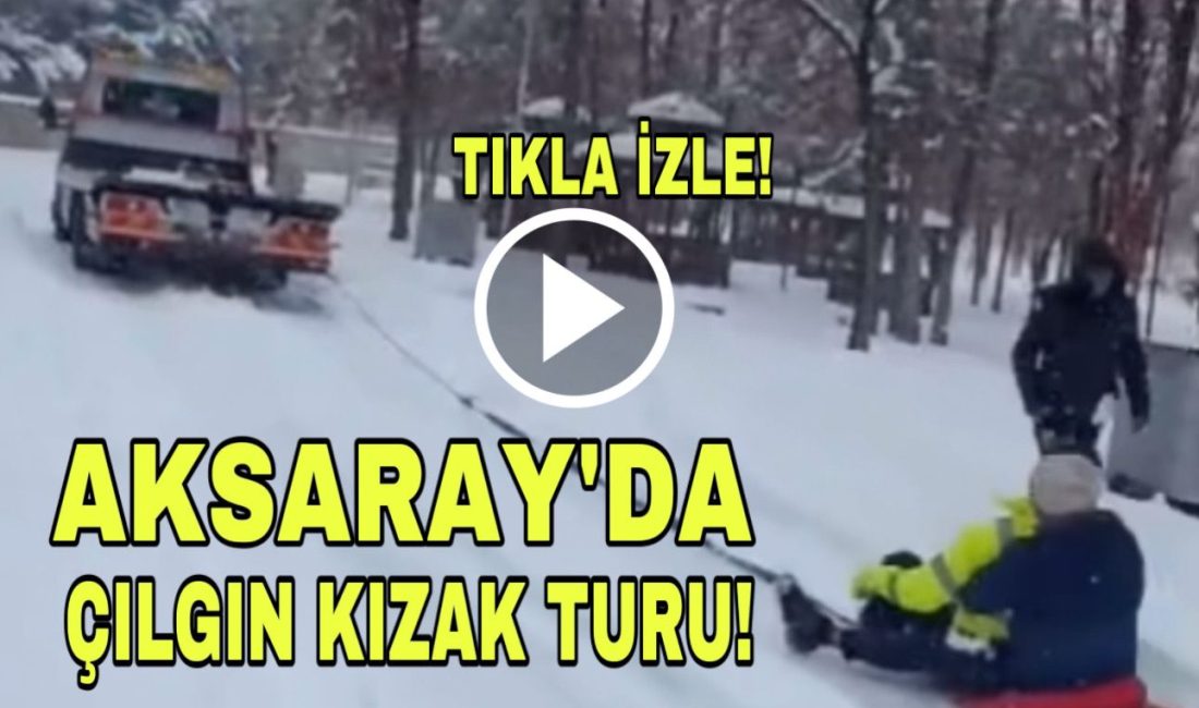Aksaray’da etkisini gösteren yoğun kar yağışı, bazı vatandaşlar için sıra