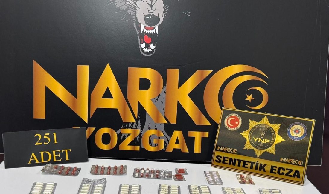 Yozgat'ta uyuşturucu satıcılarına yönelik