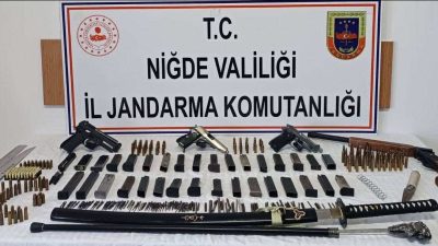 Niğde'de yasa dışı silah ticareti operasyonunda 1 kişi gözaltına alındı.