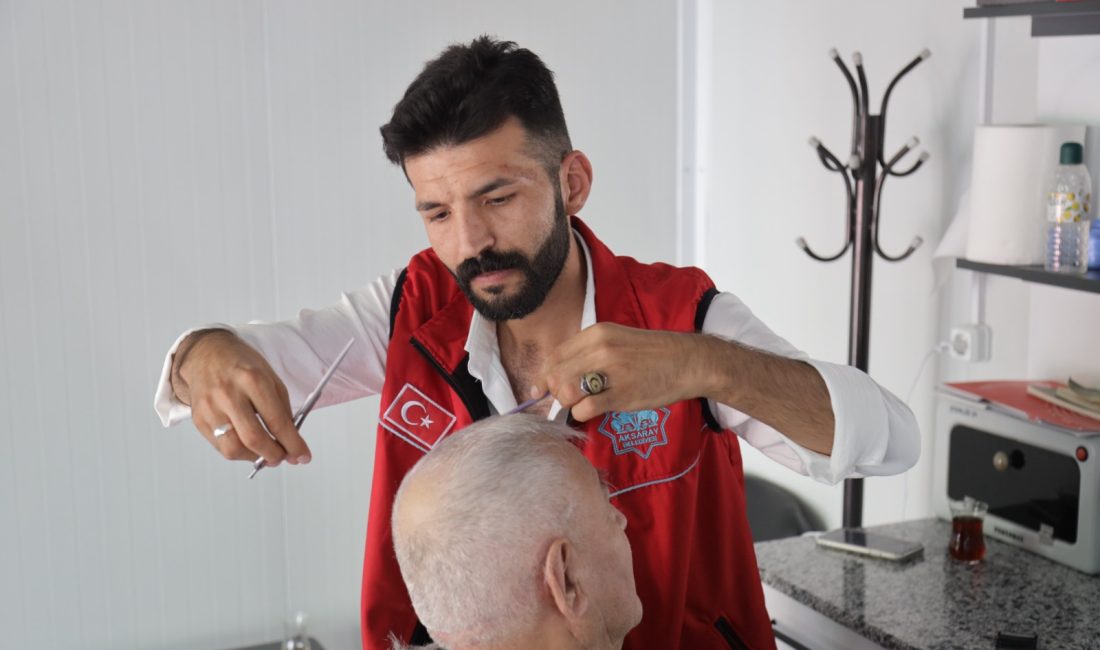 Belediye Başkan Dr. Evren Dinçer’in hayata geçirdiği ücretsiz kuaför hizmeti