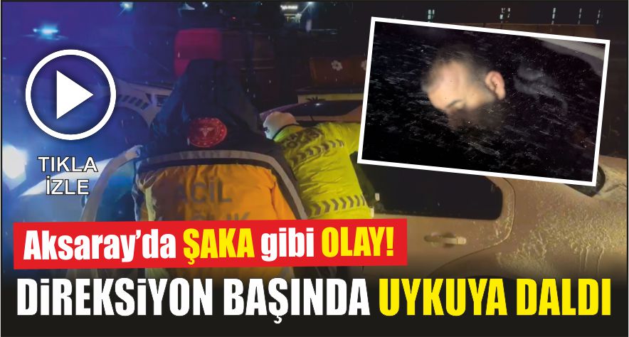 Aksaray’da seyir halindeyken bir