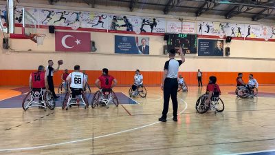 68 Aksaray Belediye Engelli Basketbol Takımı, sezonun son maçında Sorgun