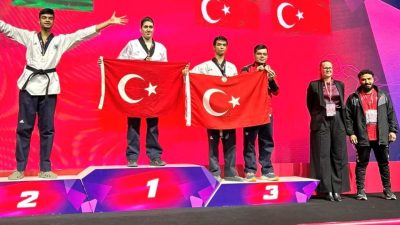 12. Türkiye Open Uluslararası Turnuvası’nda Para Poomsae kategorisinde yarışan Aksaray