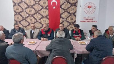 Acıpınar köyünde, üreticilerin sorunları ve çözüm önerileri üzerine önemli bir