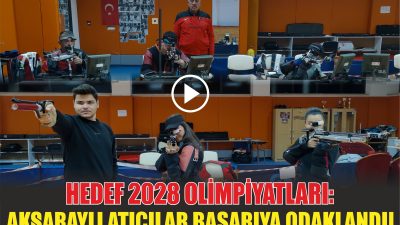 Aksaray Dağılgan Spor Kompleksi içerisinde yer alan Spor Salonu’nda antrenmanlarını