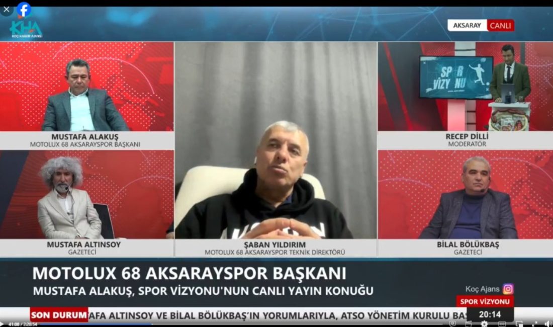 Aksarayspor teknik direktörü Şaban