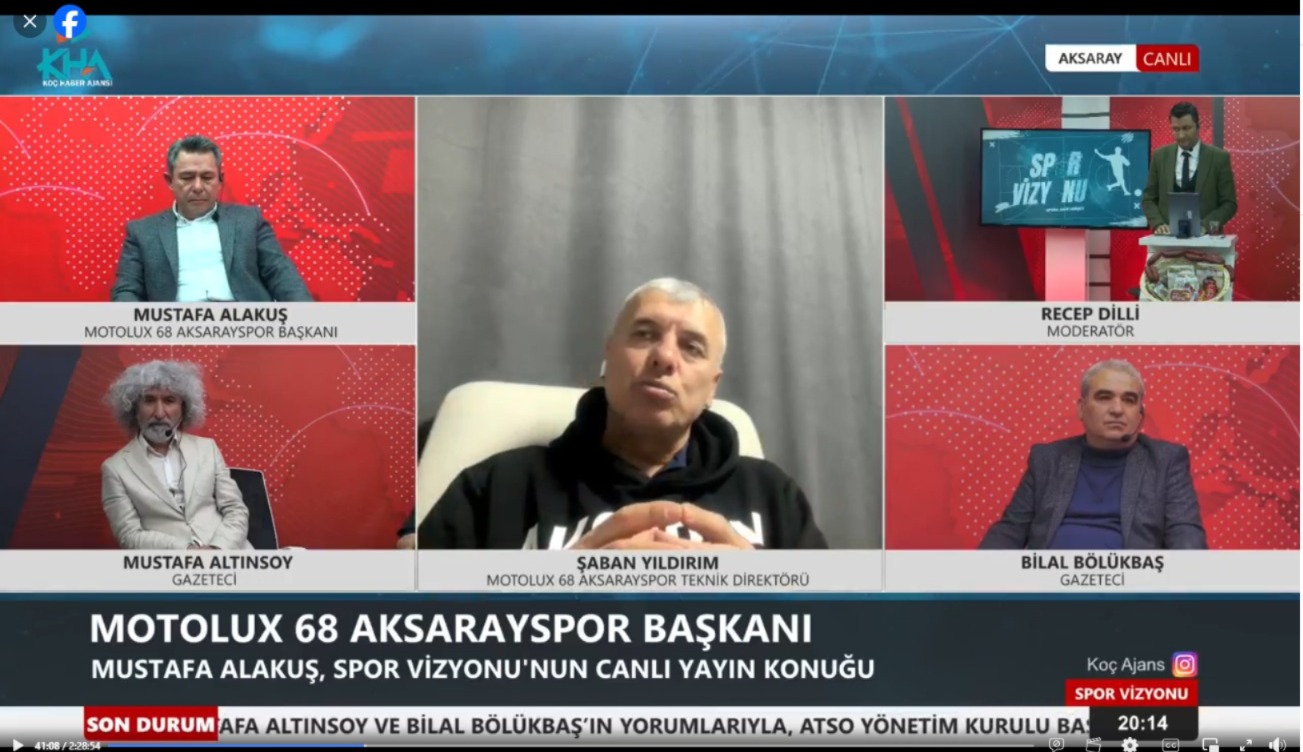 Aksarayspor Teknik Direktörü Şaban Yıldırım: Şehir şampiyonluğa kilitlendi, tüm maçları kazanmak istiyoruz!