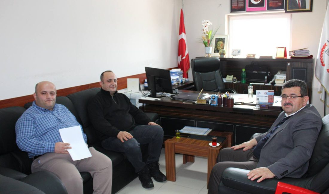 Ağaçören İlçe Mal Müdürü Murat Kılıçaslan, İlçe Milli Eğitim Müdürü
