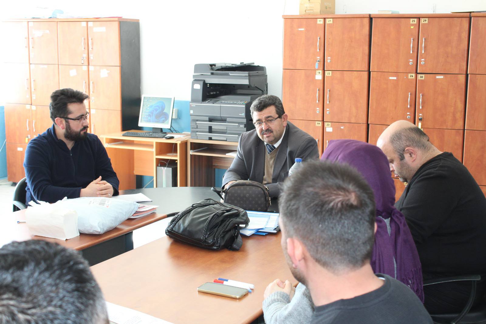 Ağaçören İlçe Müdüründen, Şehit Menderes Taşkale Çok Programlı Anadolu Lisesi’ne ziyaret