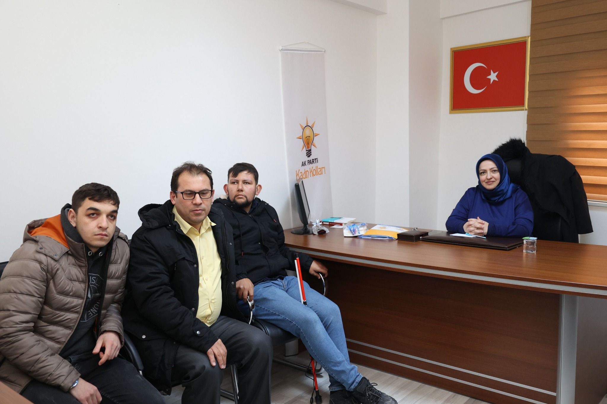 Aksaray Kadın Kolları Başkanına Engelli Spor Kulübü ve Derneklerinden ziyaret
