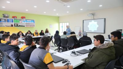 Aksaray Belediyesi Bilim Merkezi, Kamber Demir Anadolu Lisesi öğrencilerini ağırlayarak